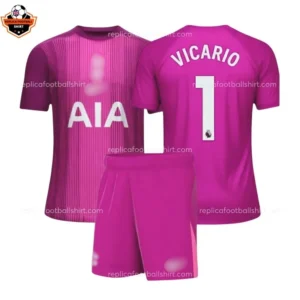Tottenham Hotspur Goalkeeper Men Replica Football Shirt 2025/26 VICARIO 1 Printed
