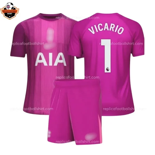 Tottenham Hotspur Goalkeeper Men Replica Football Shirt 2025/26 VICARIO 1 Printed