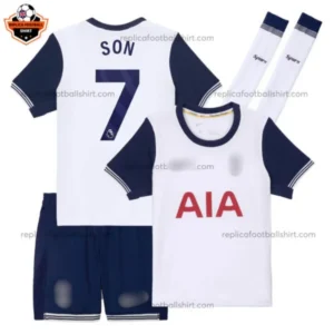 Tottenham Hotspur SON 7 Home Kid Replica Football Kit 2024/25