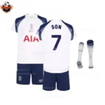 Tottenham Hotspur SON 7 Home Kid Replica Football Kit 2025/26