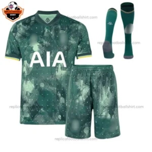 Tottenham Hotspur Third Kid Replica Football Kit 2024/25