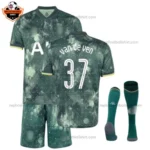 Tottenham Hotspur VAN DE VEN 37 Third Kid Replica Football Kit 2024/25