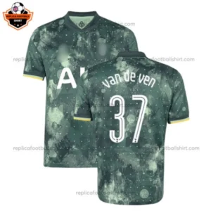 Tottenham Hotspur VAN DE VEN 37 Third Men Replica Football Shirt 2024/25