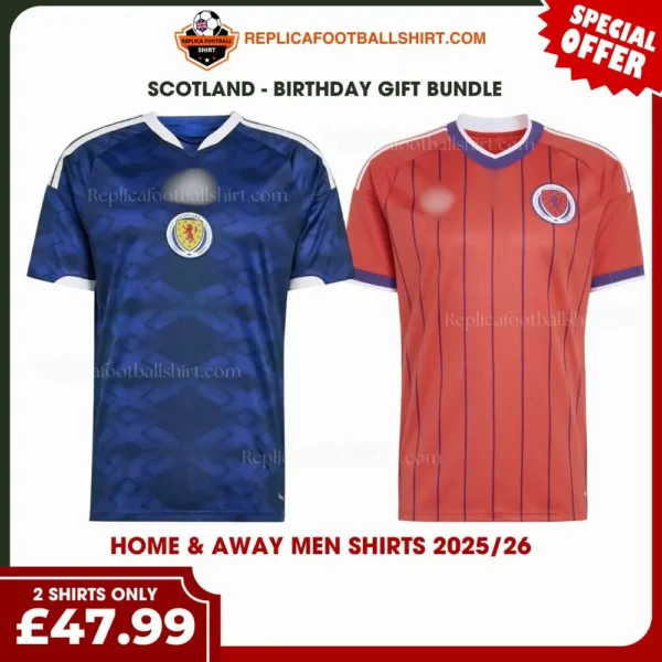 Scotland World Cup 2026 Home & Away Men Replica Football Shirt