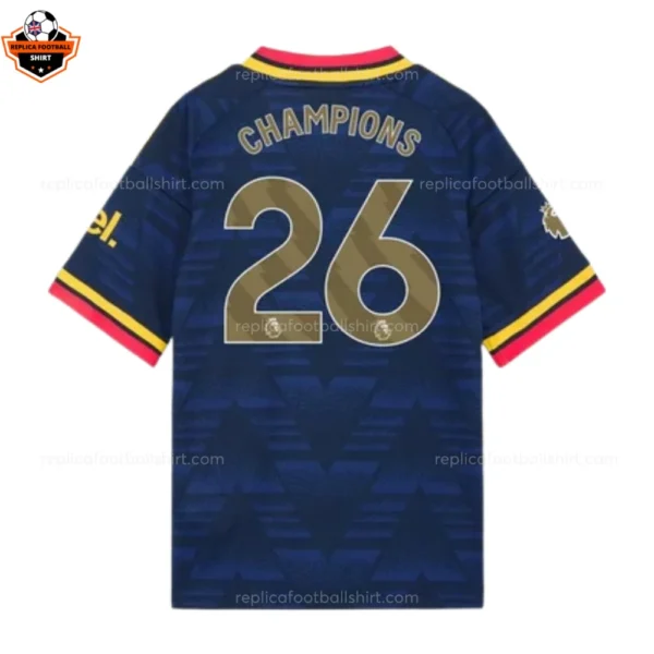 Arsenal Away Men Replica Football Shirt 2026/27 CHAMPIONS 26 Printed