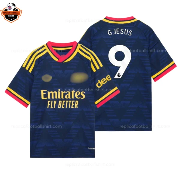 Arsenal Away Men Replica Football Shirt 2026/27 G.JESUS 9 Printed