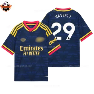 Arsenal Away Men Replica Football Shirt 2026/27 HAVERTZ 29 Printed