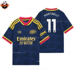 Arsenal Away Men Replica Football Shirt 2026/27 MARTINELLI 11 Printed