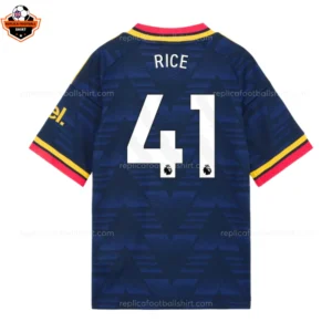 Arsenal Away Shirt 26_27 RICE 41 26_27 - Back View