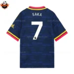 Arsenal Away Men Replica Football Shirt 2026/27 SAKA 7 Printed