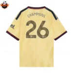 Arsenal Third Men Replica Football Shirt 2026/27 CHAMPIONS 26 Printed