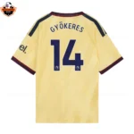 Arsenal Third Men Replica Football Shirt 2026/27 GYÖKERES 14 Printed