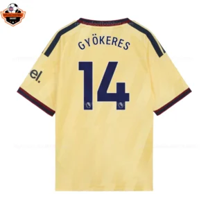 Arsenal Third Shirt 26_27 GYOKERES 14 - Back View