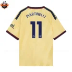Arsenal Third Men Replica Football Shirt 2026/27 MARTINELLI 11 Printed