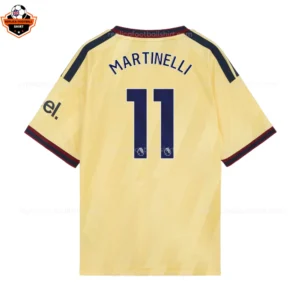 Arsenal Third Shirt 26_27 MARTINELLI 11 - Back View
