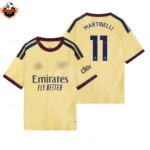 Arsenal Third Men Replica Football Shirt 2026/27 MARTINELLI 11 Printed