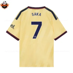 Arsenal Third Shirt 26_27 SAKA 7 - Back View