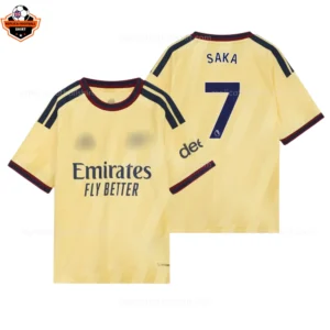 Arsenal Third way Men Replica Football Shirt 2026/27 SAKA 7 Printed