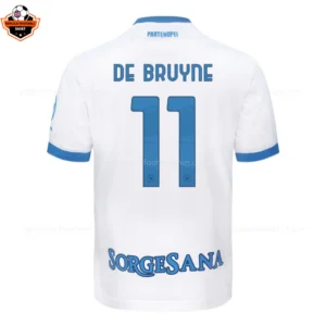 Napoli Away Shirt 26_27 DE BRUYNE 11 - Back View