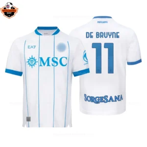SSC Napoli Away Adult Replica Football Shirt 2026/27 DE BRUYNE 11 Printed