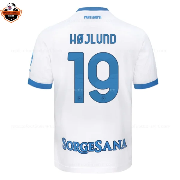 SSC Napoli Away Adult Replica Football Shirt 2026/27 HØJLUND 19 Printed