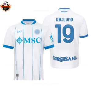 SSC Napoli Away Adult Replica Football Shirt 2026/27 HØJLUND 19 Printed