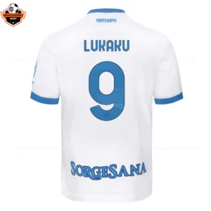 Napoli Away Shirt 26_27 LUKAKU 9 - Back View