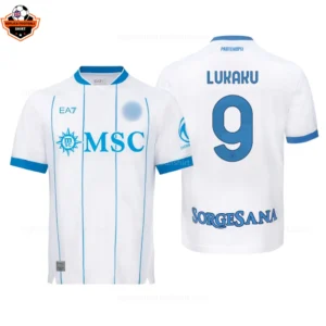 SSC Napoli Away Adult Replica Football Shirt 2026/27 LUKAKU 9 Printed