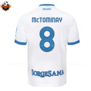 Napoli Away Shirt 26_27 McTOMINAY 8 - Back View