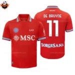 SSC Napoli Third Adult Replica Football Shirt 2026/27 DE BRUYNE 11 Printed