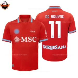 SSC Napoli Third Adult Replica Football Shirt 2026/27 DE BRUYNE 11 Printed
