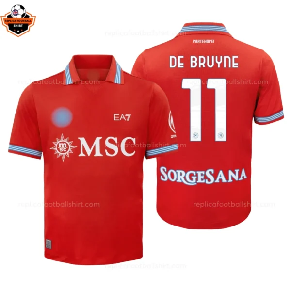 SSC Napoli Third Adult Replica Football Shirt 2026/27 DE BRUYNE 11 Printed