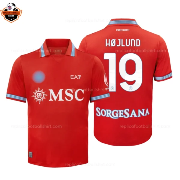 SSC Napoli Third Adult Replica Football Shirt 2026/27 HØJLUND 19 Printed