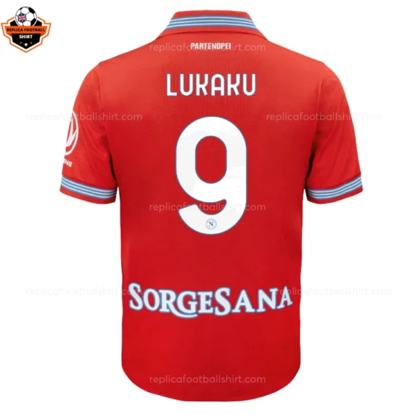 SSC Napoli Third Adult Replica Football Shirt 2026/27 LUKAKU 9 Printed