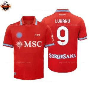 SSC Napoli Third Adult Replica Football Shirt 2026/27 LUKAKU 9 Printed