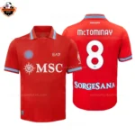 SSC Napoli Third Adult Replica Football Shirt 2026/27 McTOMINAY 8 Printed