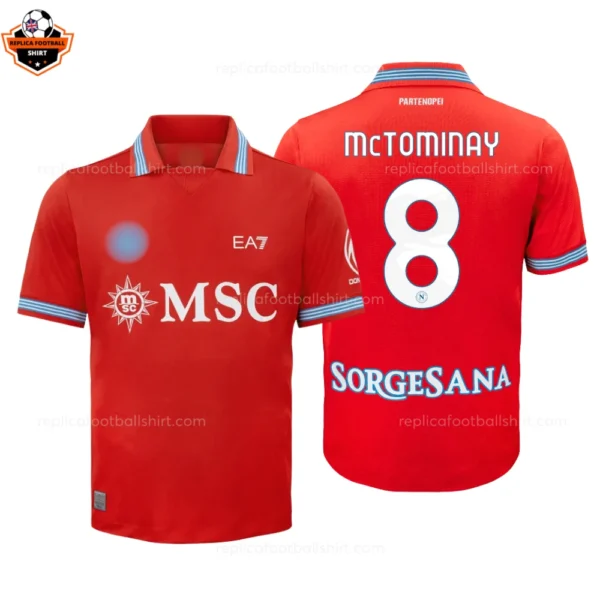 SSC Napoli Third Adult Replica Football Shirt 2026/27 McTOMINAY 8 Printed