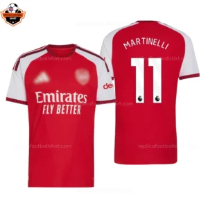 Arsenal Home Men Replica Football Shirt 2026/27 MARTINELLI 11 Printed