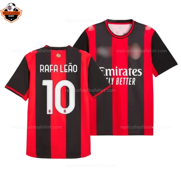 AC Milan RAFA LEÃO 10 Home Men Replica Football Shirt 2026/27