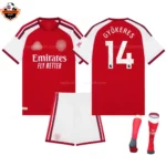 Arsenal Home Kid Replica Football Kit 2026/27 Gyökeres 14 Printed