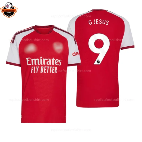 Arsenal Home Men Replica Football Shirt 2026/27 G.JESUS 9 Printed