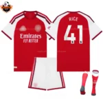 Arsenal Home Kid Replica Football Kit 2026/27 RICE 41 Printed