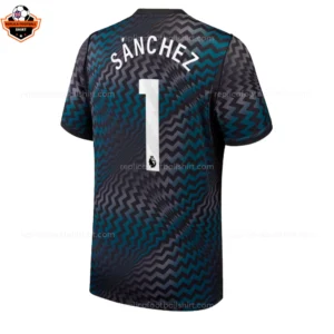 Chelsea SÁNCHEZ 1 Black Goalkeeper Men Replica Football Shirt 2026/27 - back view