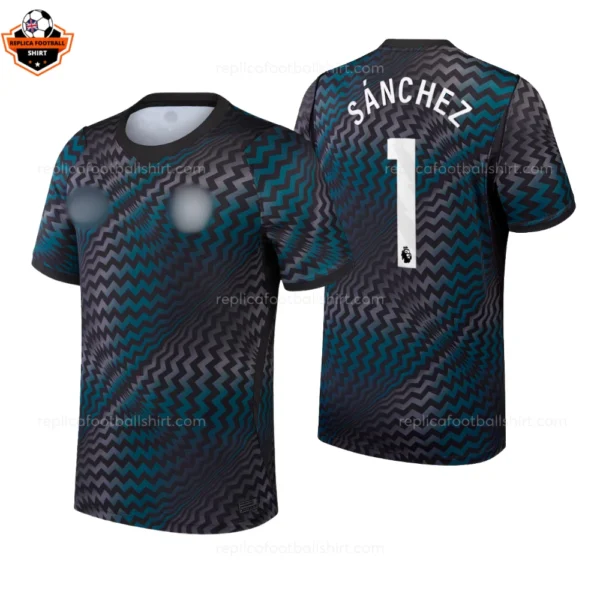 Chelsea SÁNCHEZ 1 Black Goalkeeper Men Replica Football Shirt 2026/27