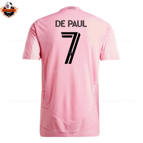 Inter Miami DE PAUL 7 Home Men Replica Football Shirt 2026/27