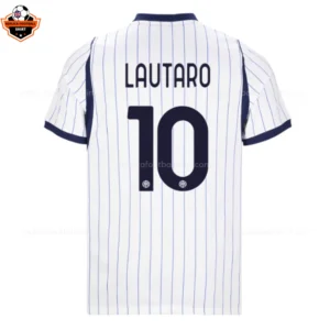 Inter Milan LAUTARO 10 Away Men Replica Football Shirt 2026/27 - back view