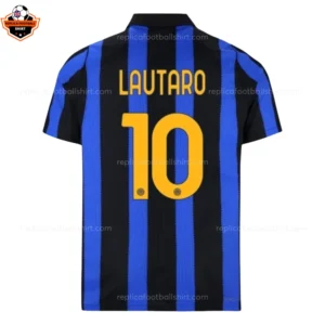 Inter Milan LAUTARO 10 Home Men Replica Football Shirt 2026/27 - back view