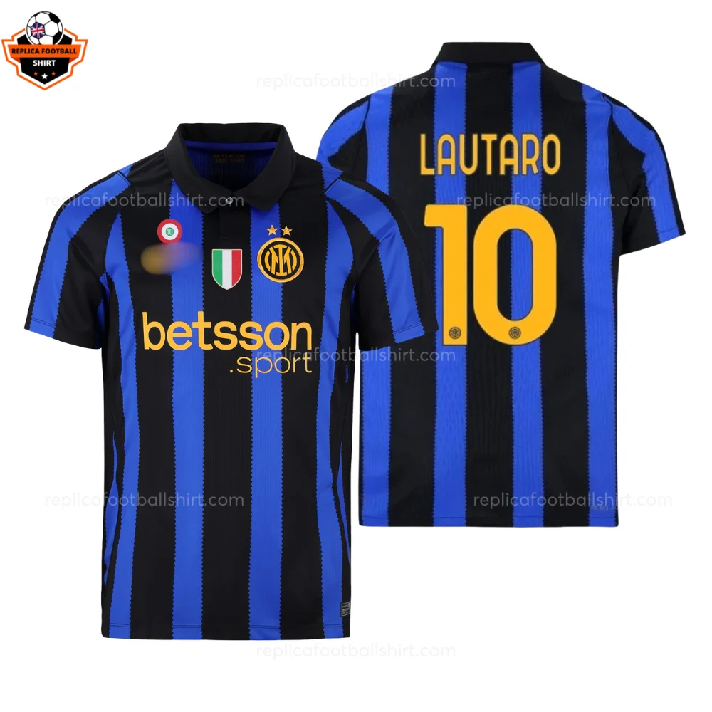 Inter Milan LAUTARO 10 Home Men Replica Football Shirt 2026/27