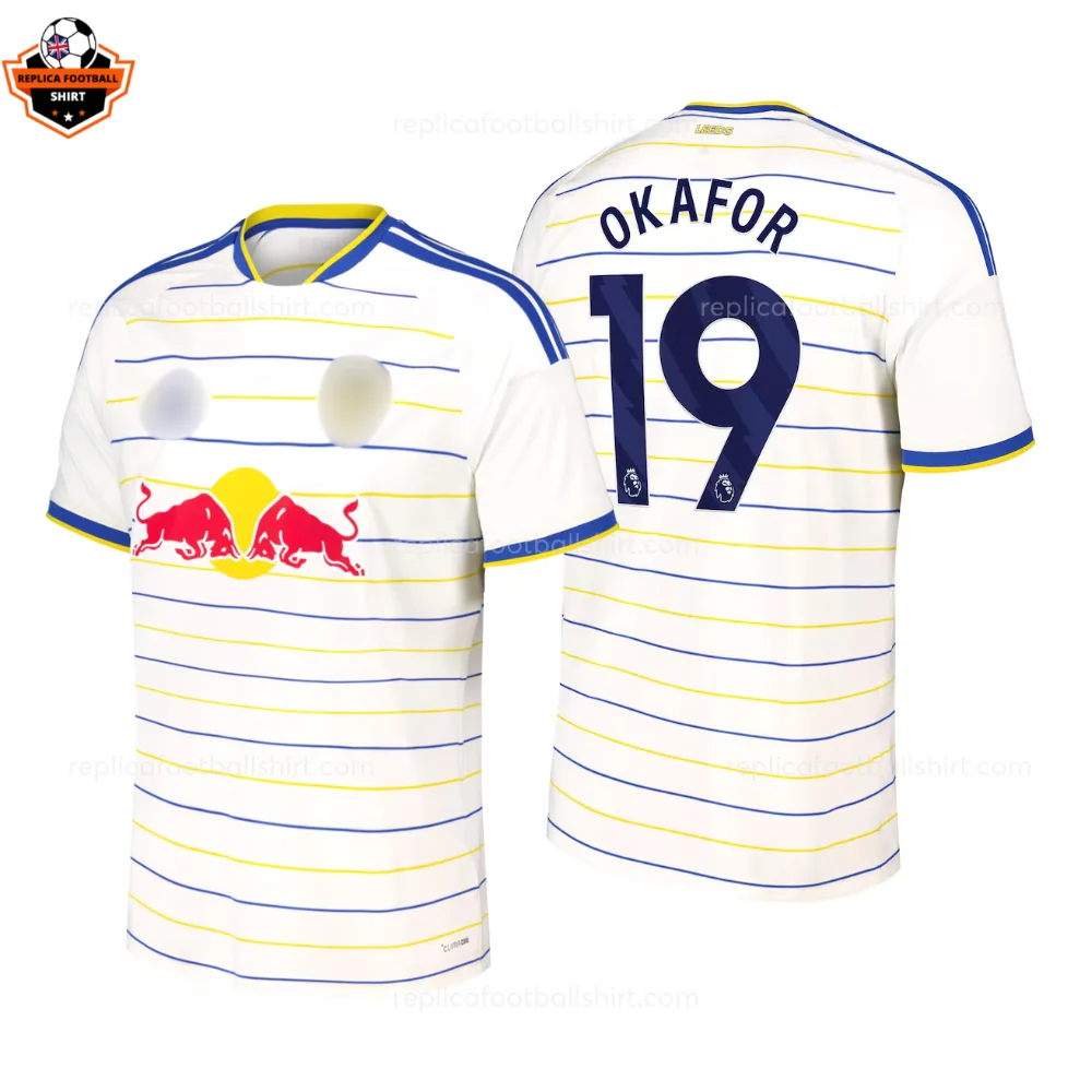 Leeds United OKAFOR 19 Home Men Replica Football Shirt 2026/27