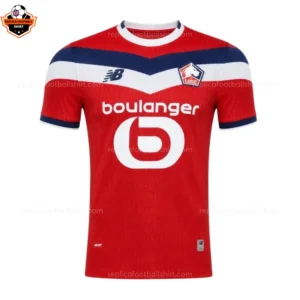 Lille OSC Home Men Replica Football Shirt 2026/27 - front view
